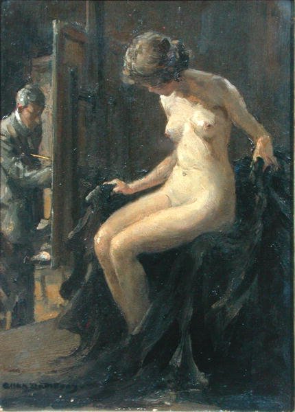 Das Atelier von Allan Douglas Davidson