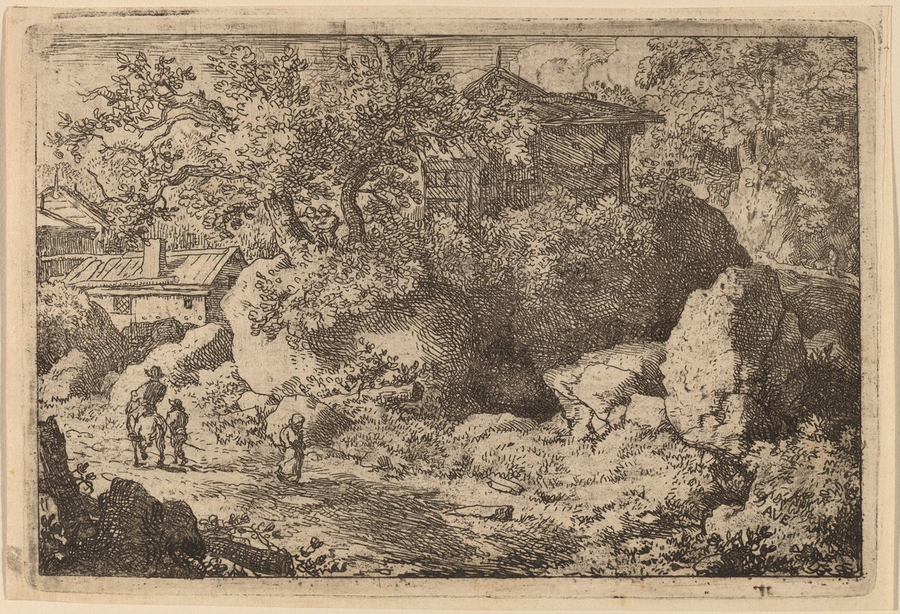 Bauer zu Pferd von Allart van Everdingen