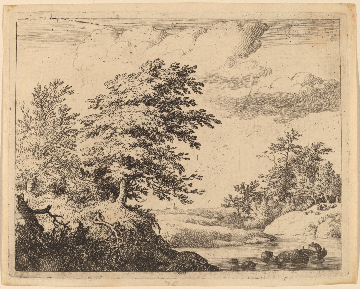 Windender Fluss von Allart van Everdingen