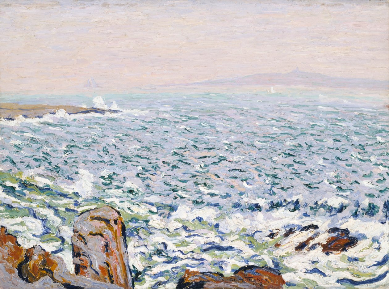 Brandung bricht, Cranberry Island von Allen Tucker