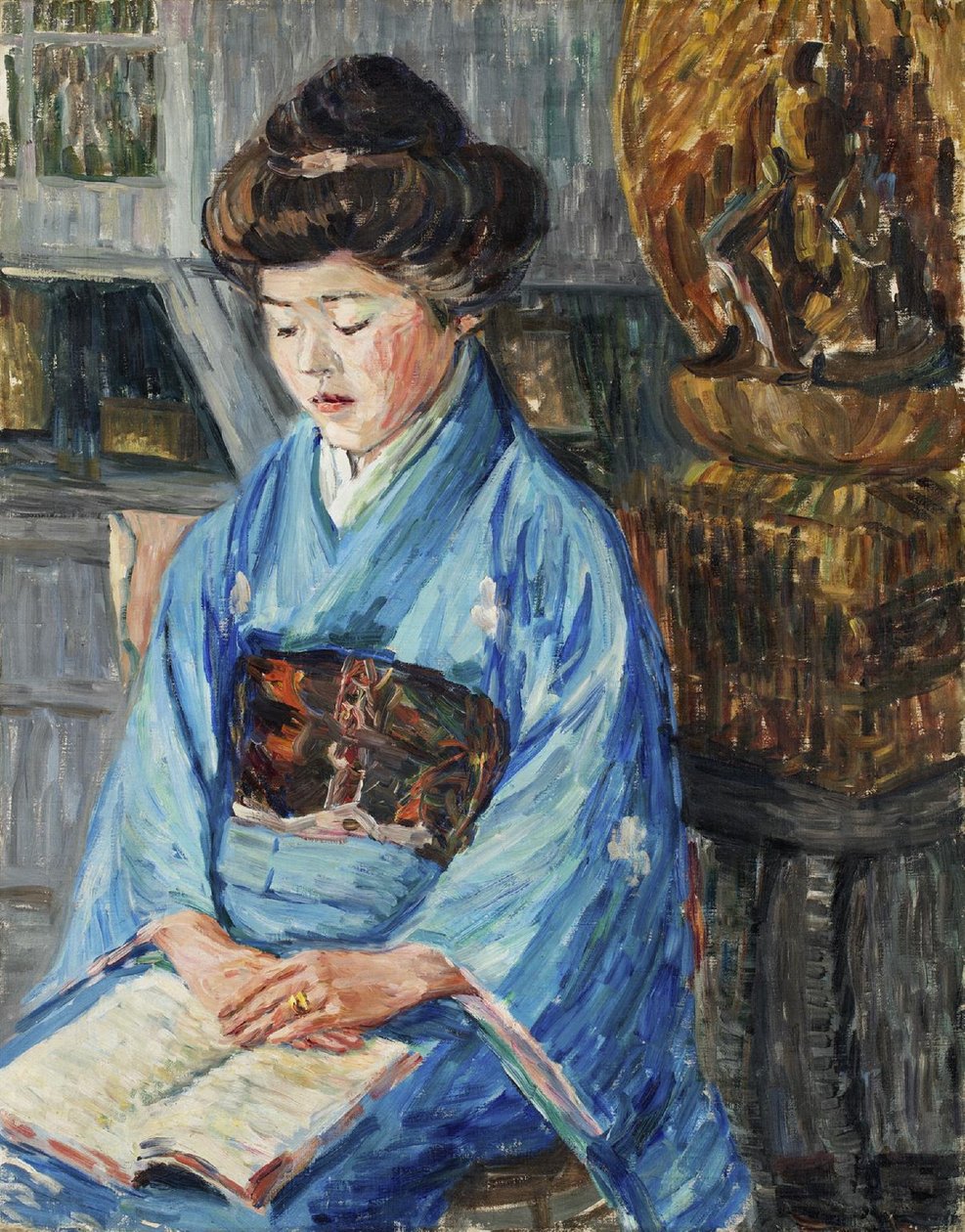 Japanische Frau von Alma Del Banco