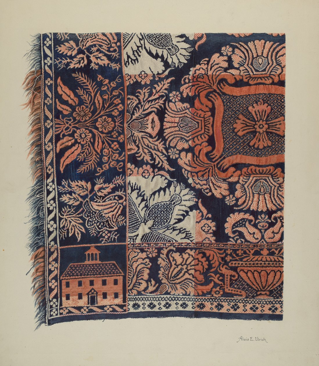 Bettdecke von Alois E. Ulrich