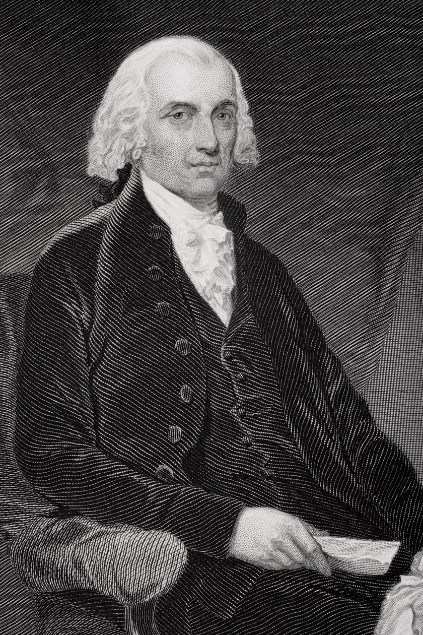 James Madison (1751-1836) (Detail) von Alonzo Chappel
