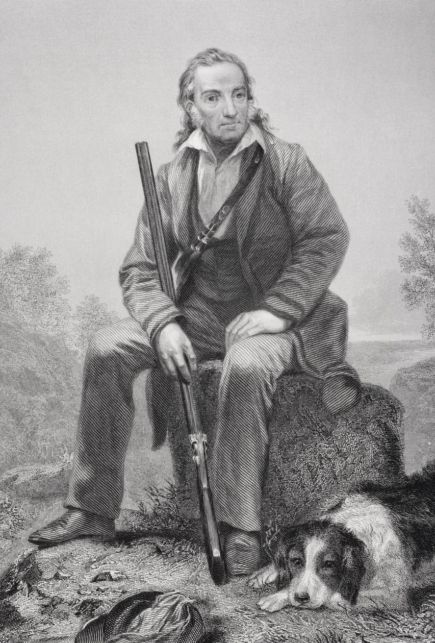 John James Audubon (1785-1851) von Alonzo Chappel