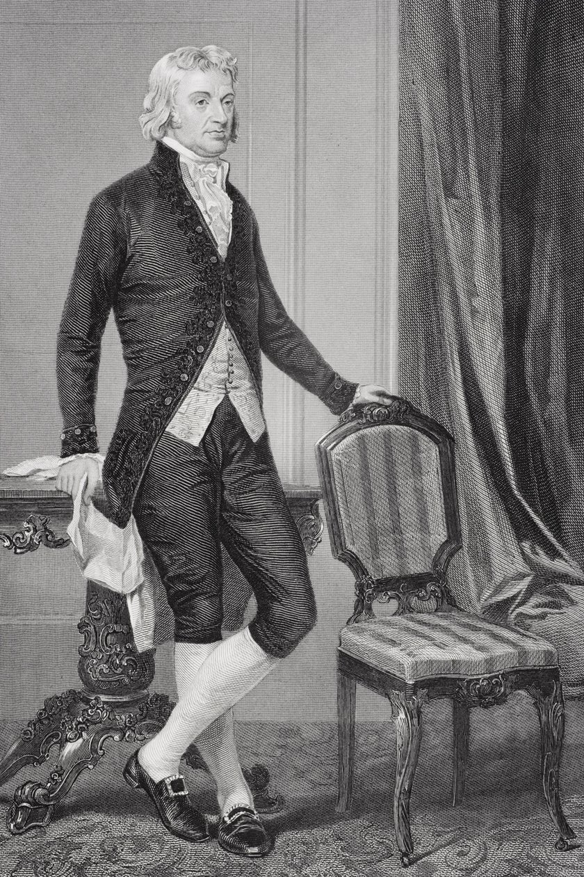 Porträt von Robert R. Livingston (1746-1813) von Alonzo Chappel