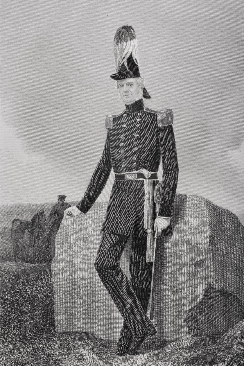 Porträt von William Jenkins Worth (1794-1849) von Alonzo Chappel