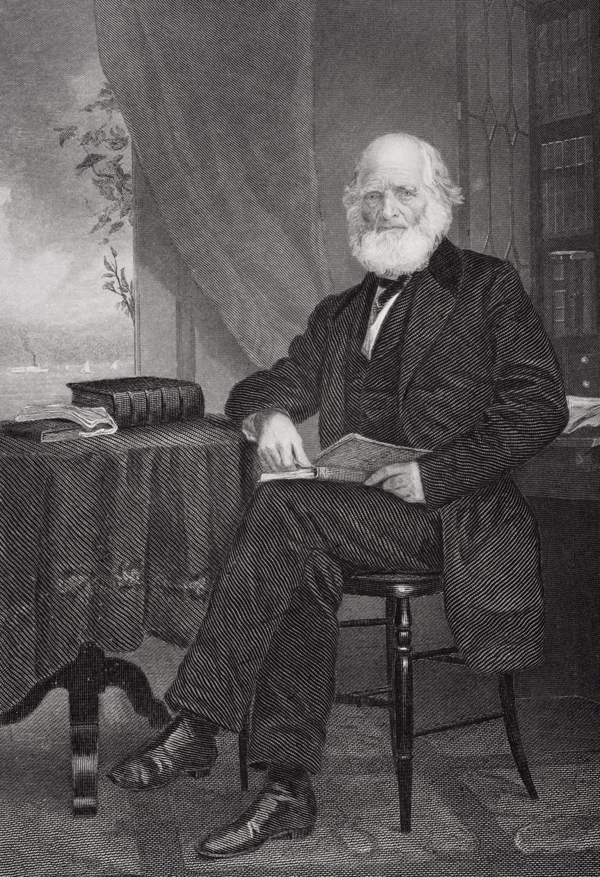 William Cullen Bryant (1794-1878) von Alonzo Chappel