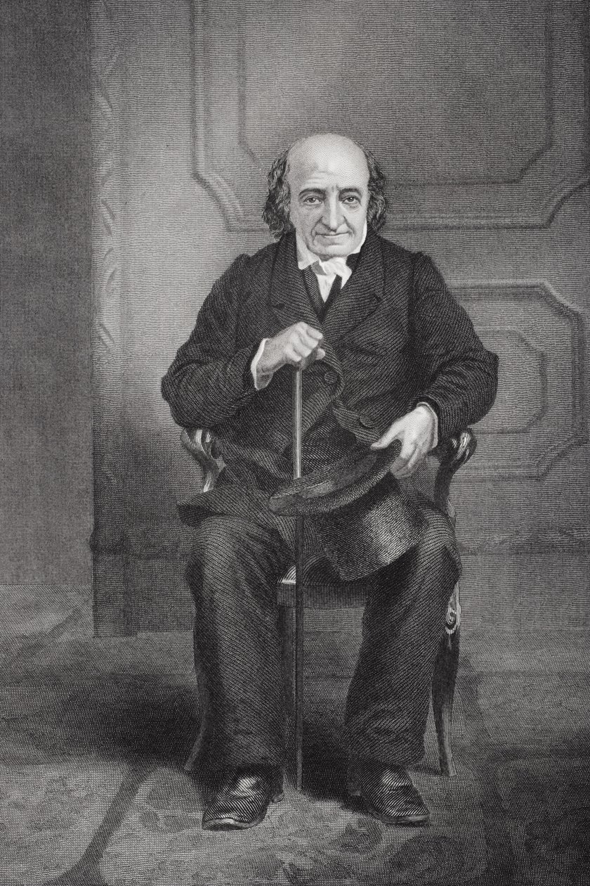 Porträt von Albert Gallatin (1761-1849) von Alonzo Chappel