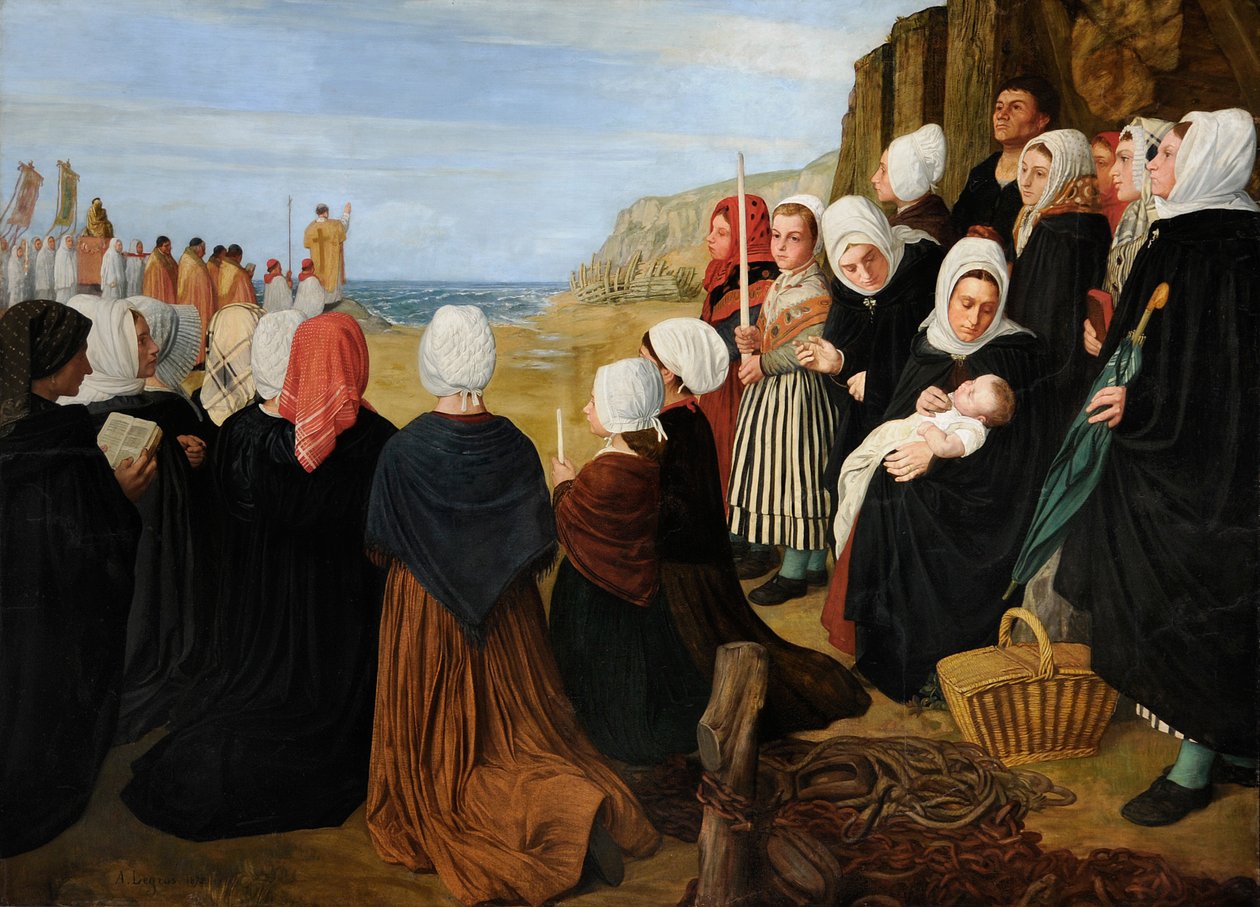 Segnung des Meeres von Alphonse Legros