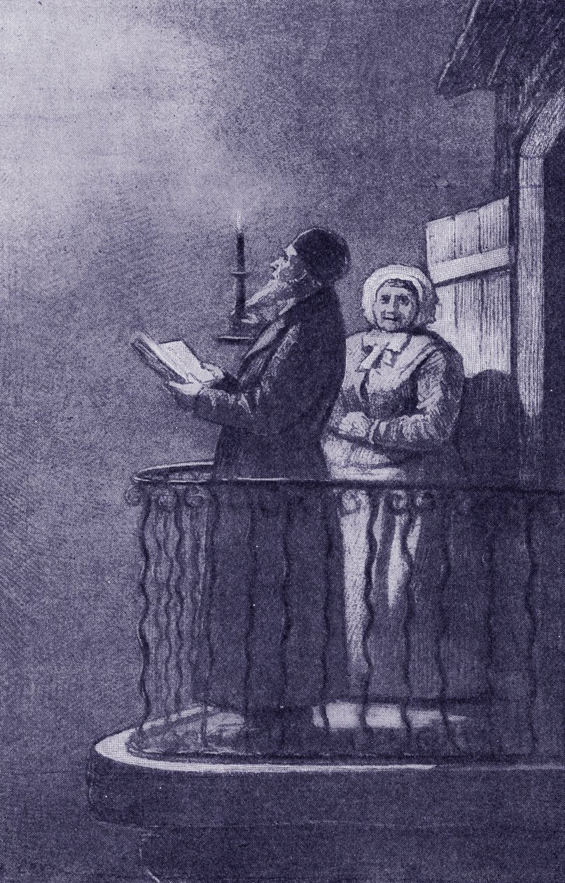 Segnung des Neumonds von Alphonse (after) Lévy