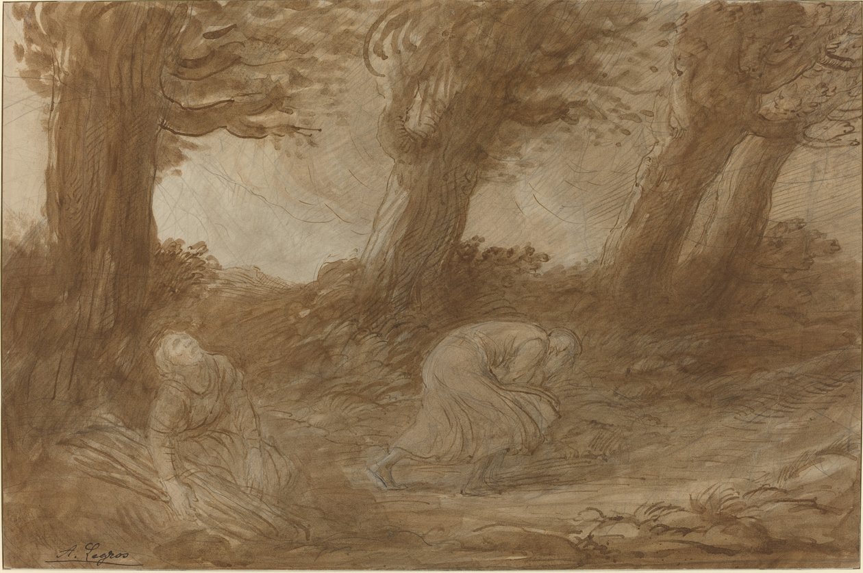 Donnerschlag [recto] von Alphonse Legros