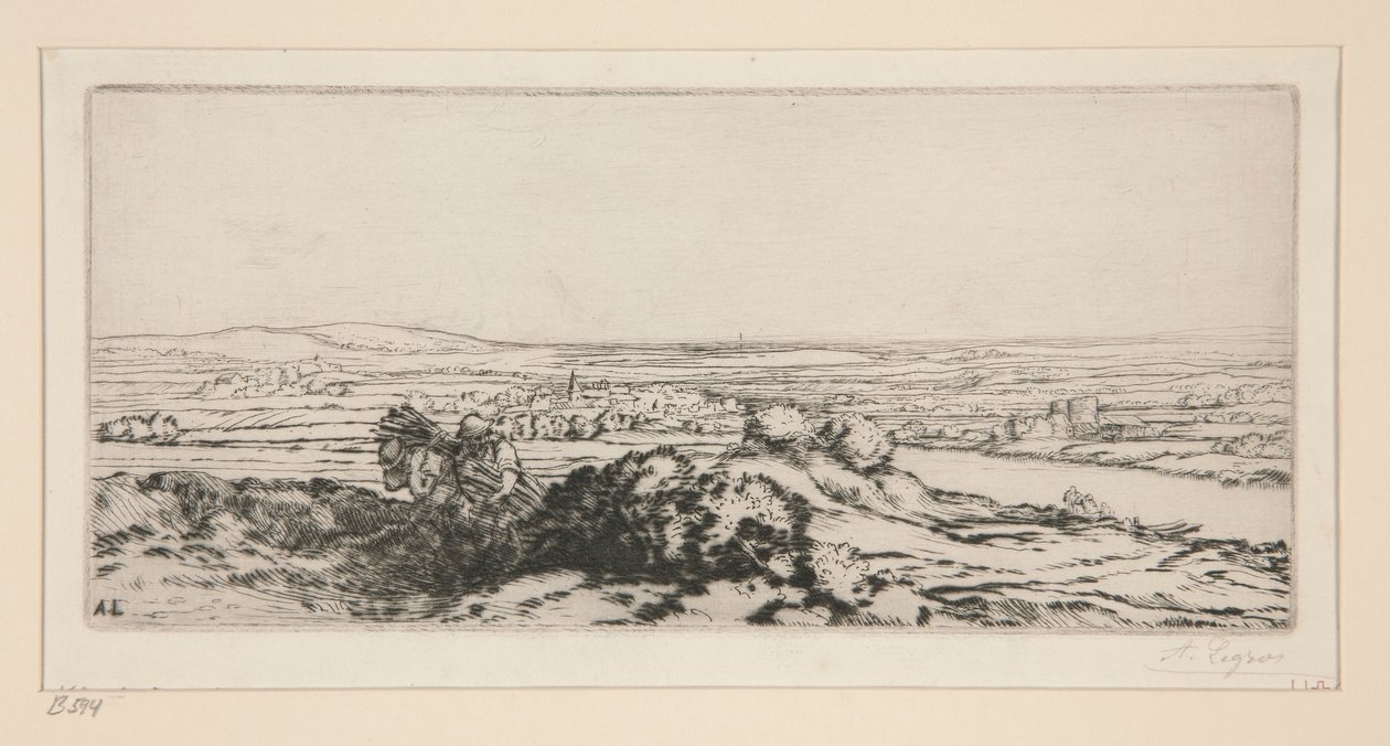 Das Tal der Dünen von Alphonse Legros