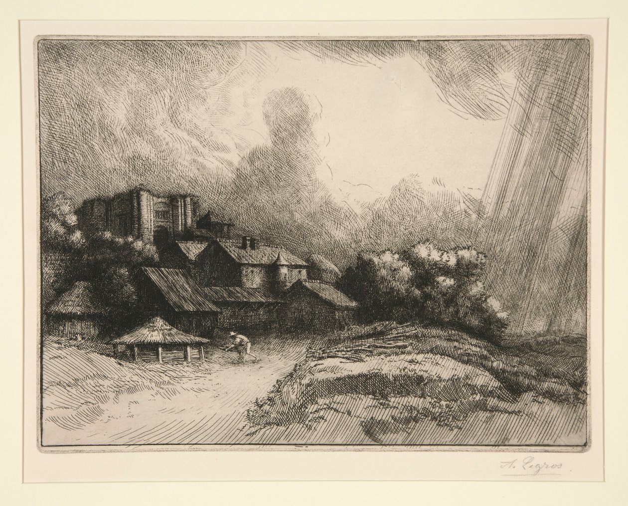 La ferme de l von Alphonse Legros