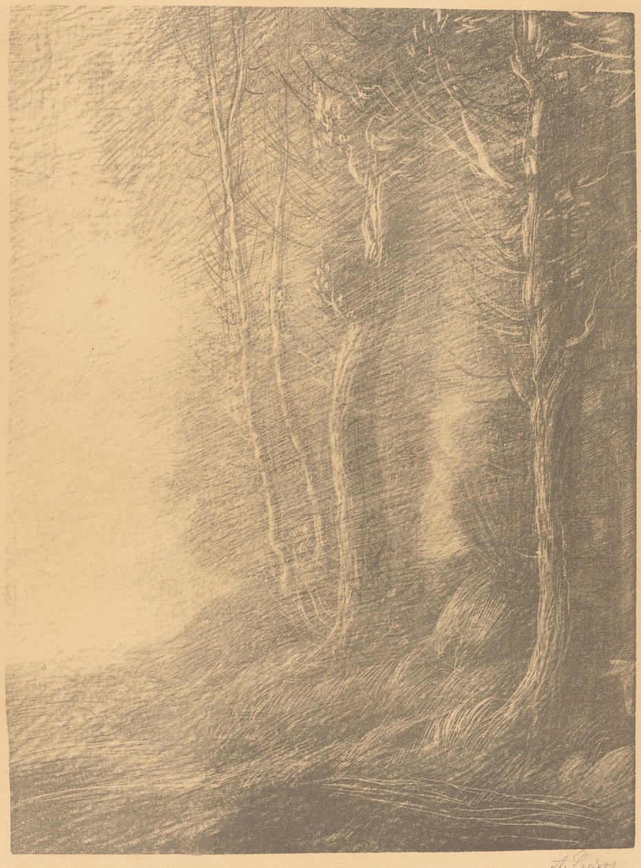 Landschaft von Alphonse Legros