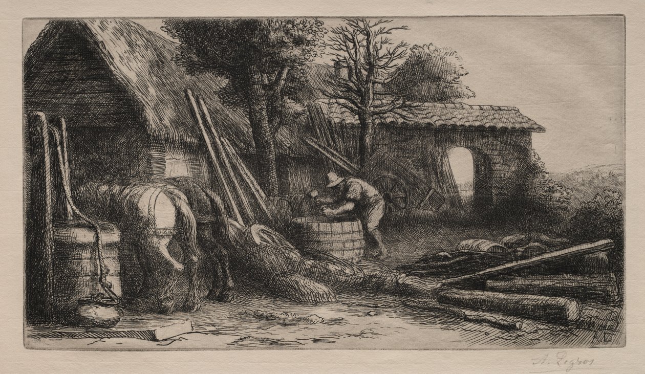 Der Küfer von Alphonse Legros