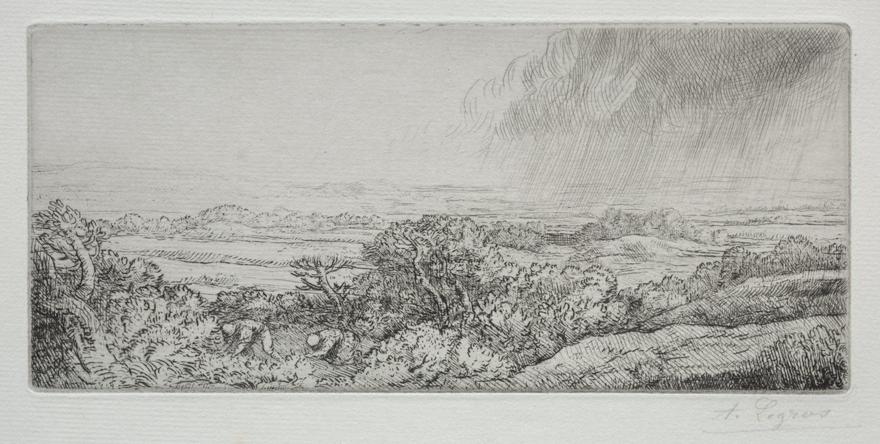Die Pilzsammler von Alphonse Legros