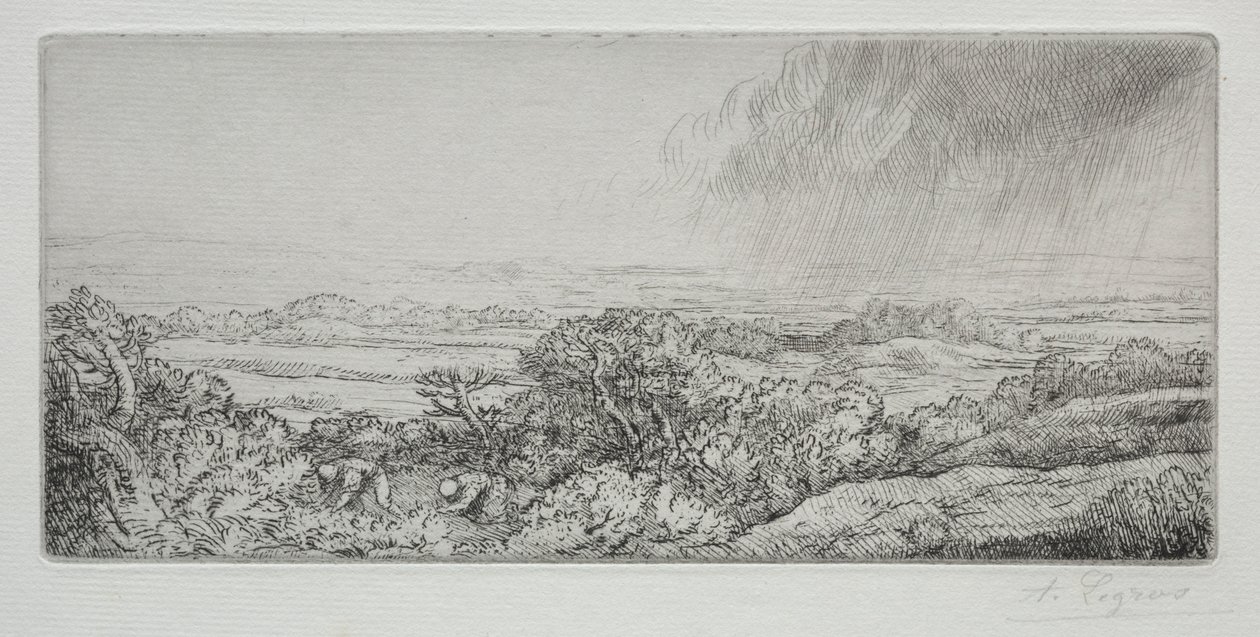 Die Pilzsammler von Alphonse Legros