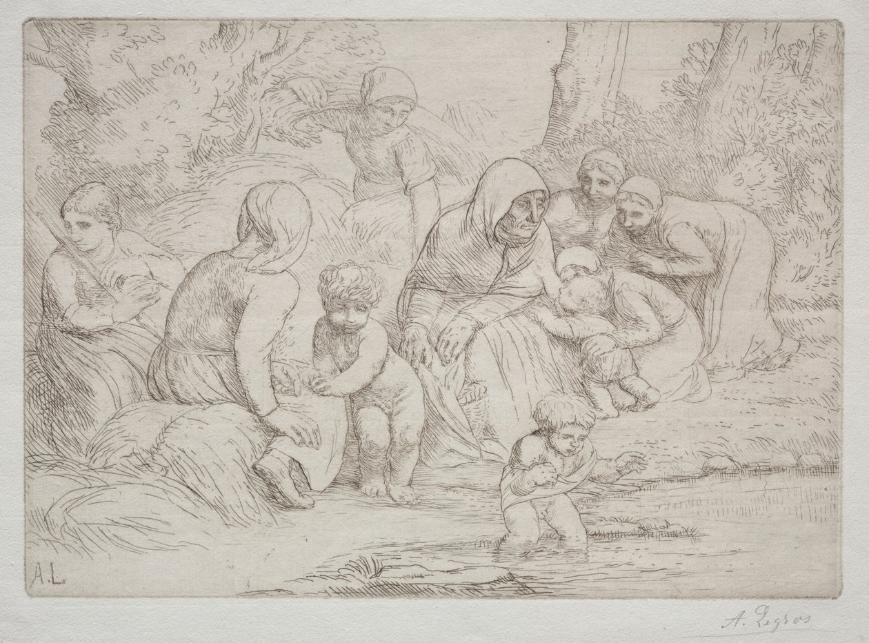 Der Sommer von Alphonse Legros