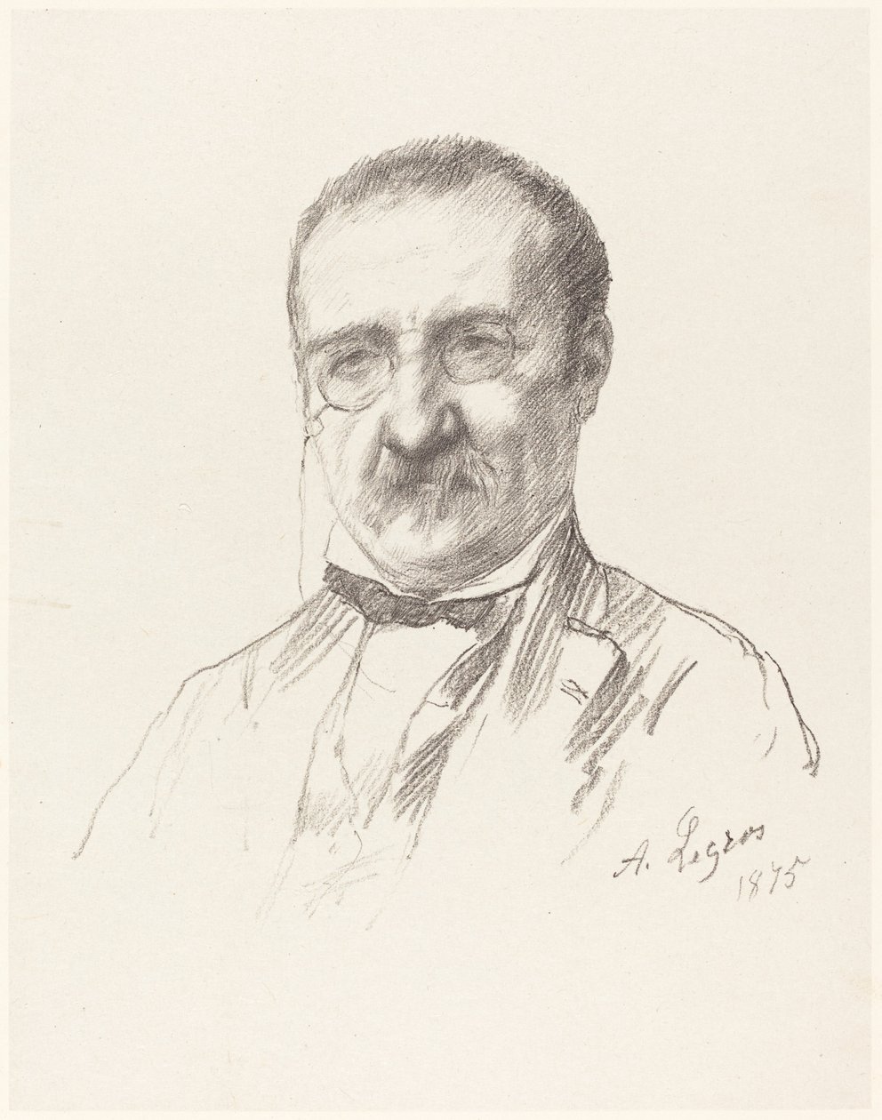 M. Champfleury von Alphonse Legros