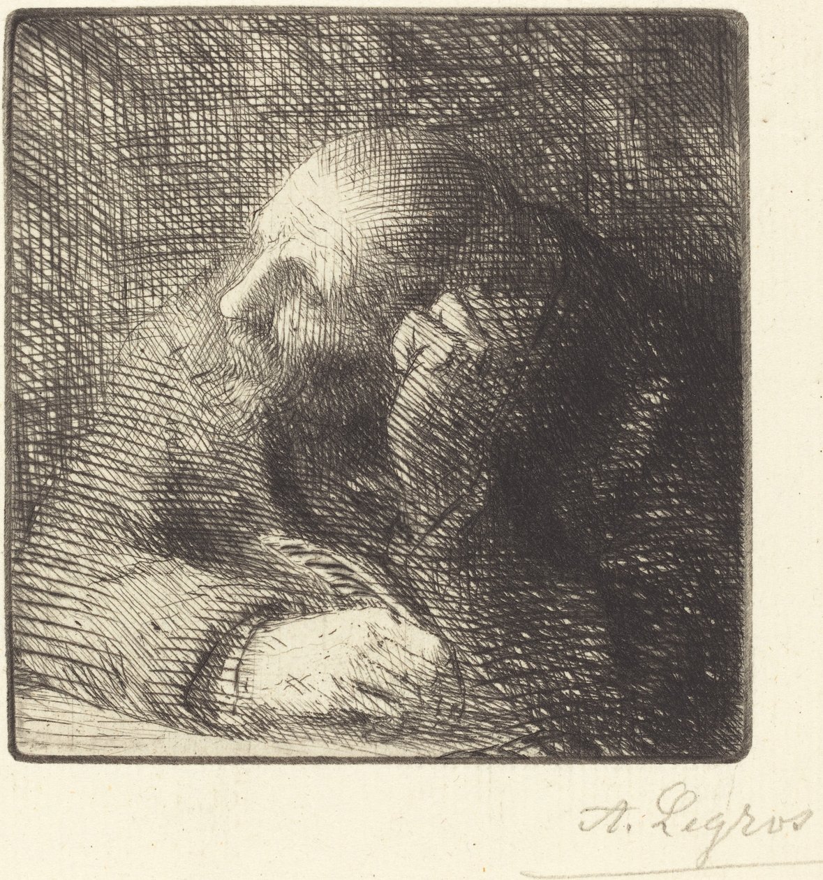 Meditation von Alphonse Legros