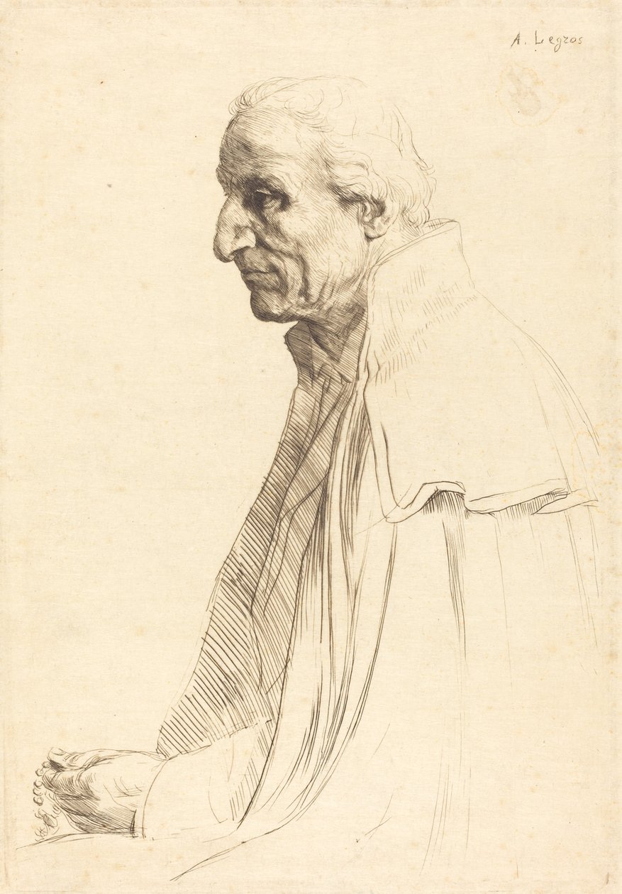 Alter Spanier von Alphonse Legros