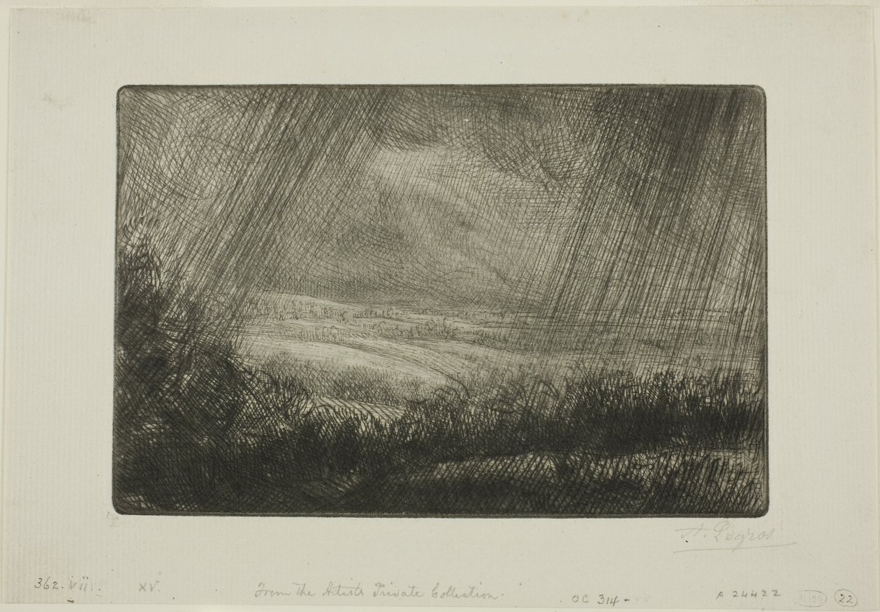 Ebene von Alphonse Legros