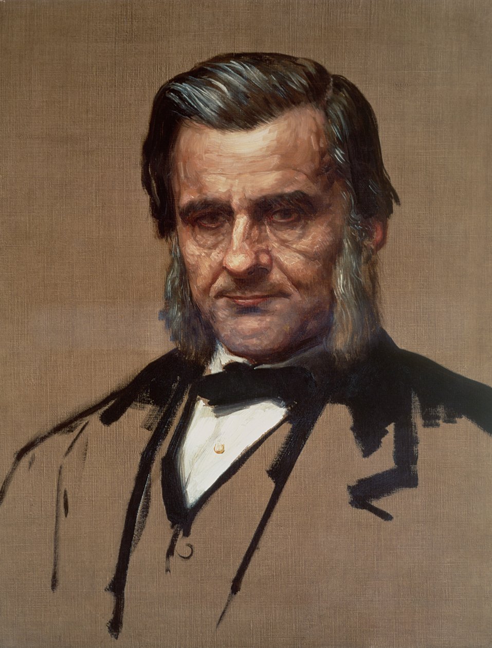 Porträt von Thomas Henry Huxley (1825-95) von Alphonse Legros