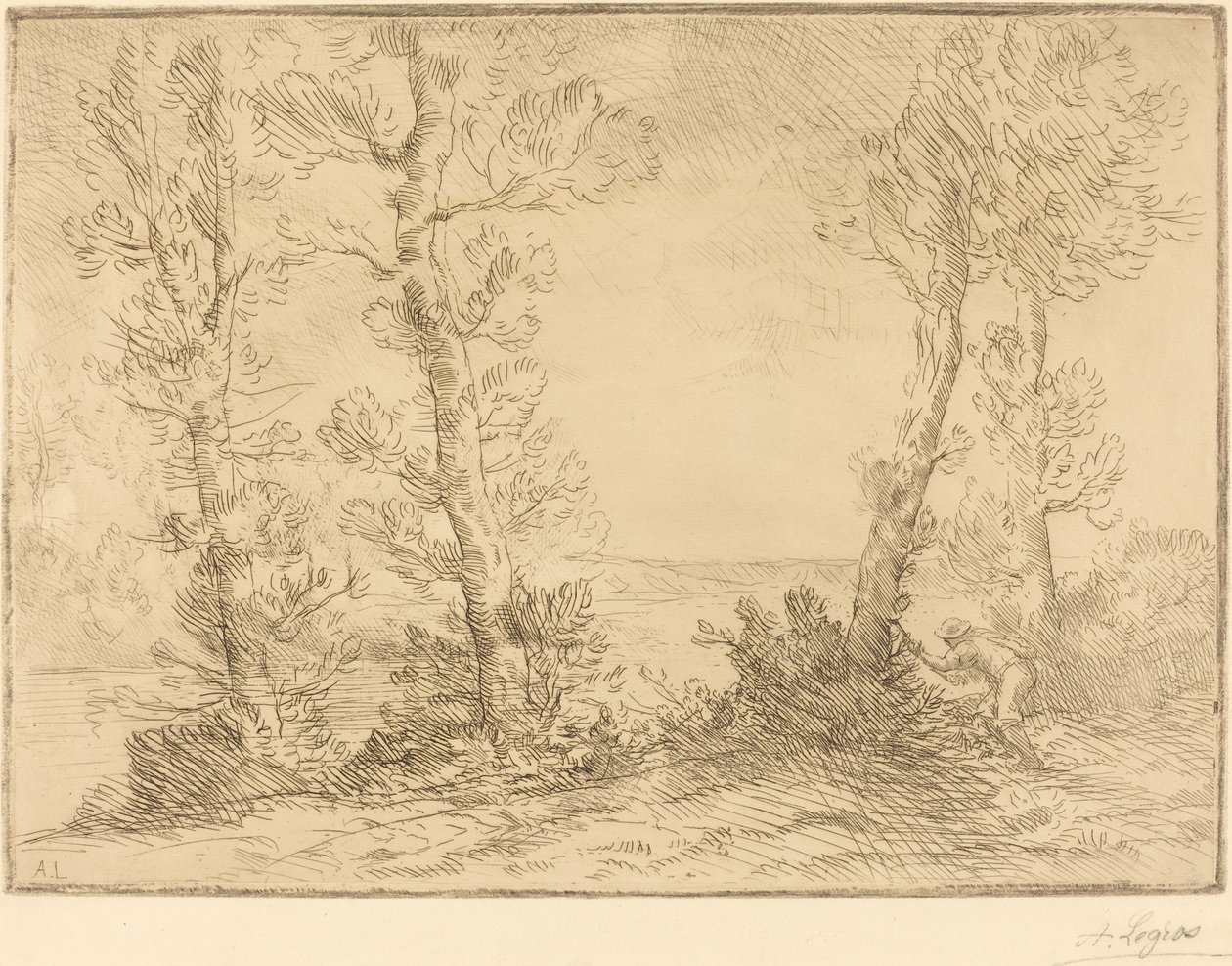 Lachs Fischer von Alphonse Legros