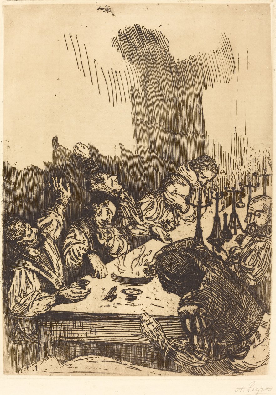 Schatten (Ombre) von Alphonse Legros