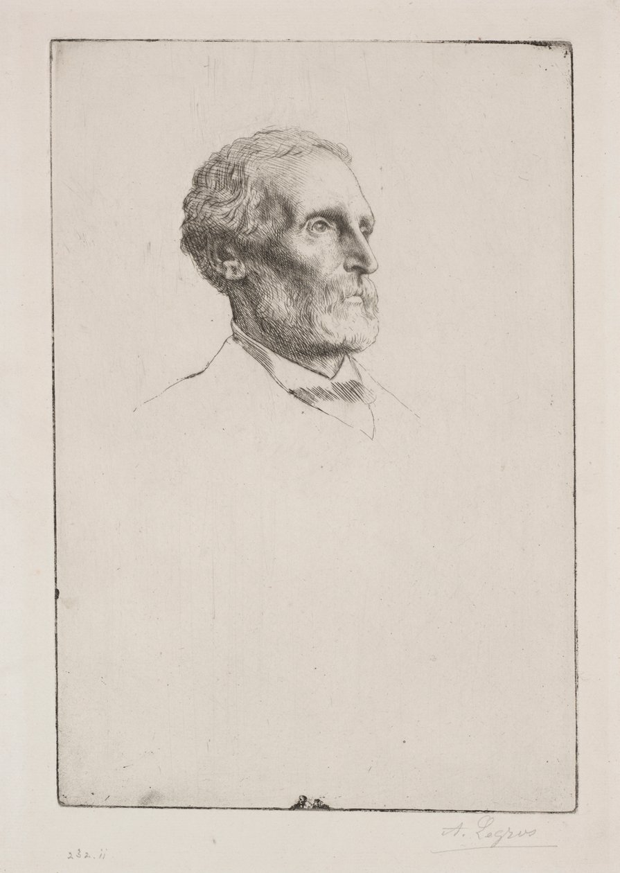 Sir Frederick W. Burton von Alphonse Legros