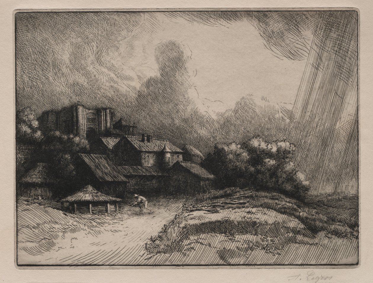 Die Abteifarm von Alphonse Legros
