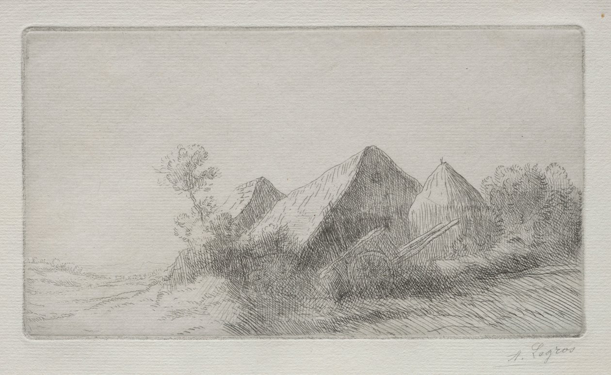 Der Karrenstall von Alphonse Legros
