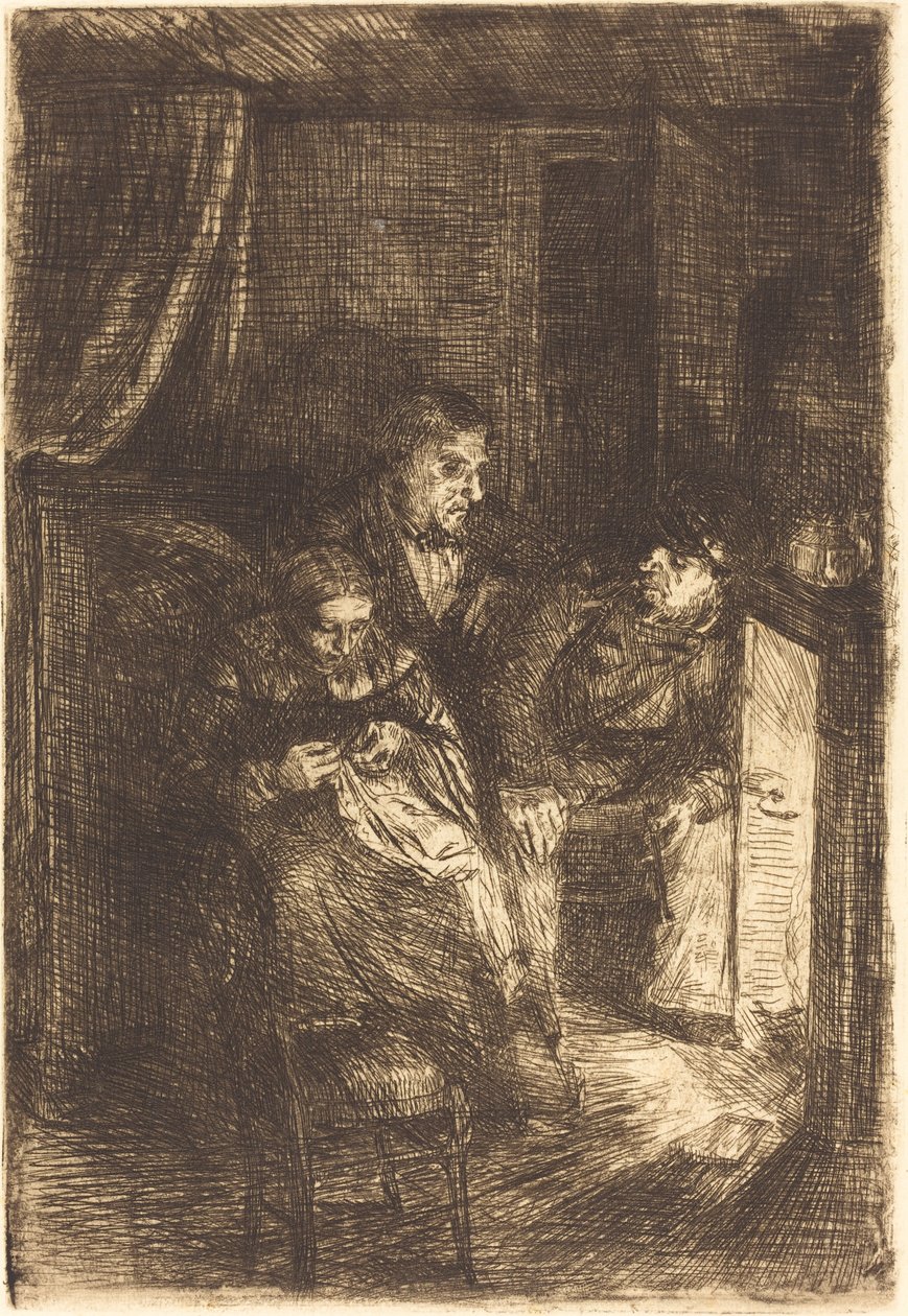 Der Herd von Alphonse Legros