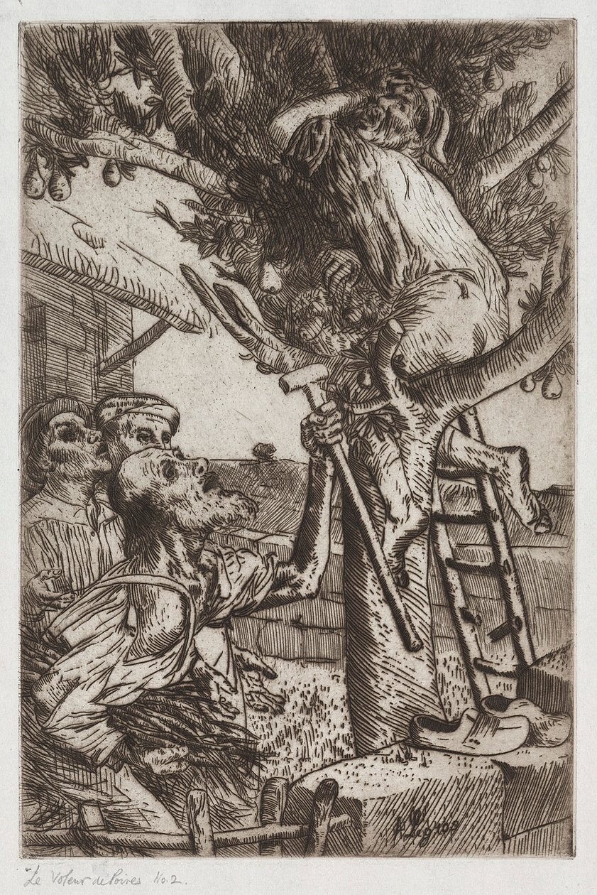 Der Birnendieb, Nr. 1 von Alphonse Legros