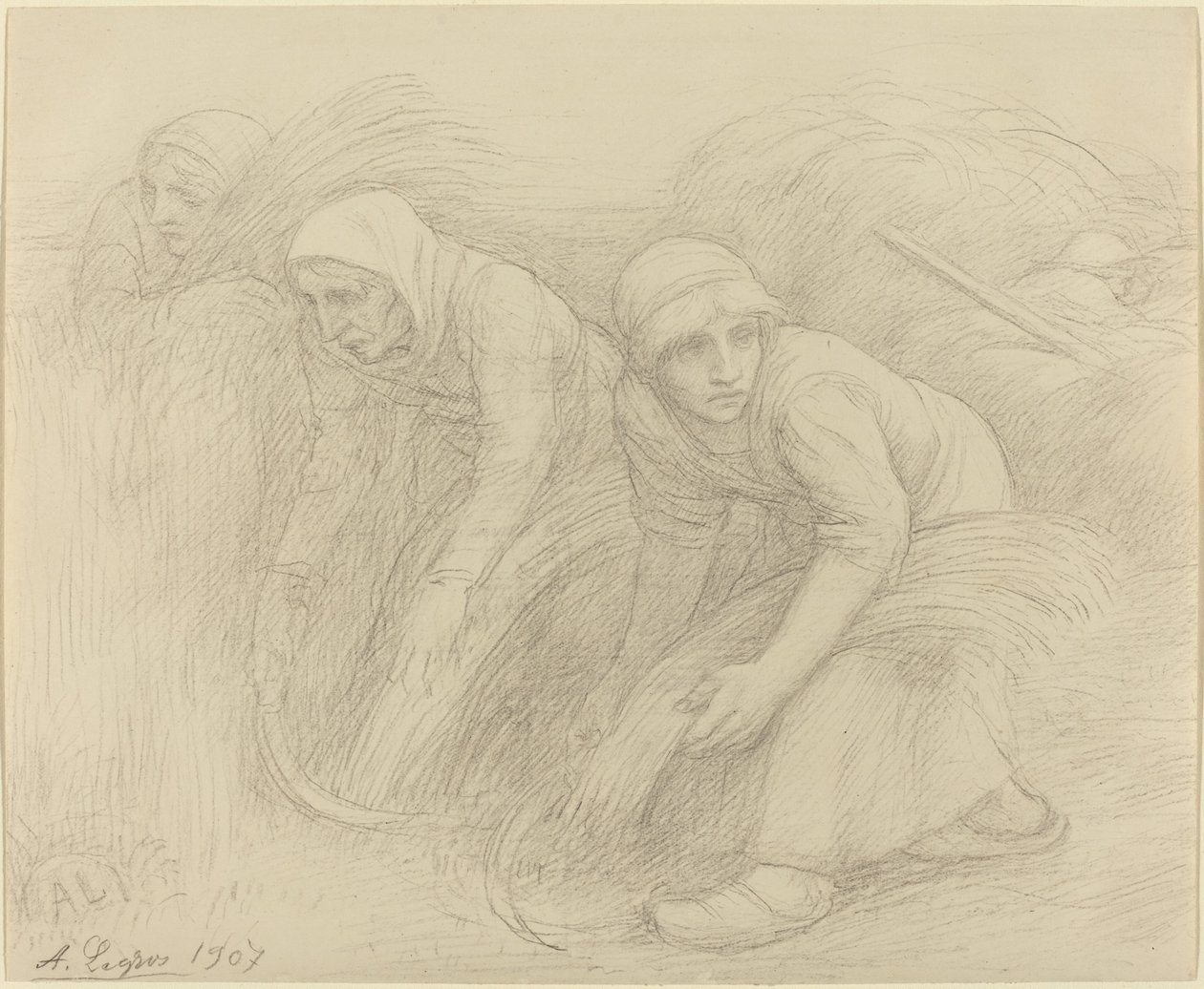 Die Schnitter von Alphonse Legros