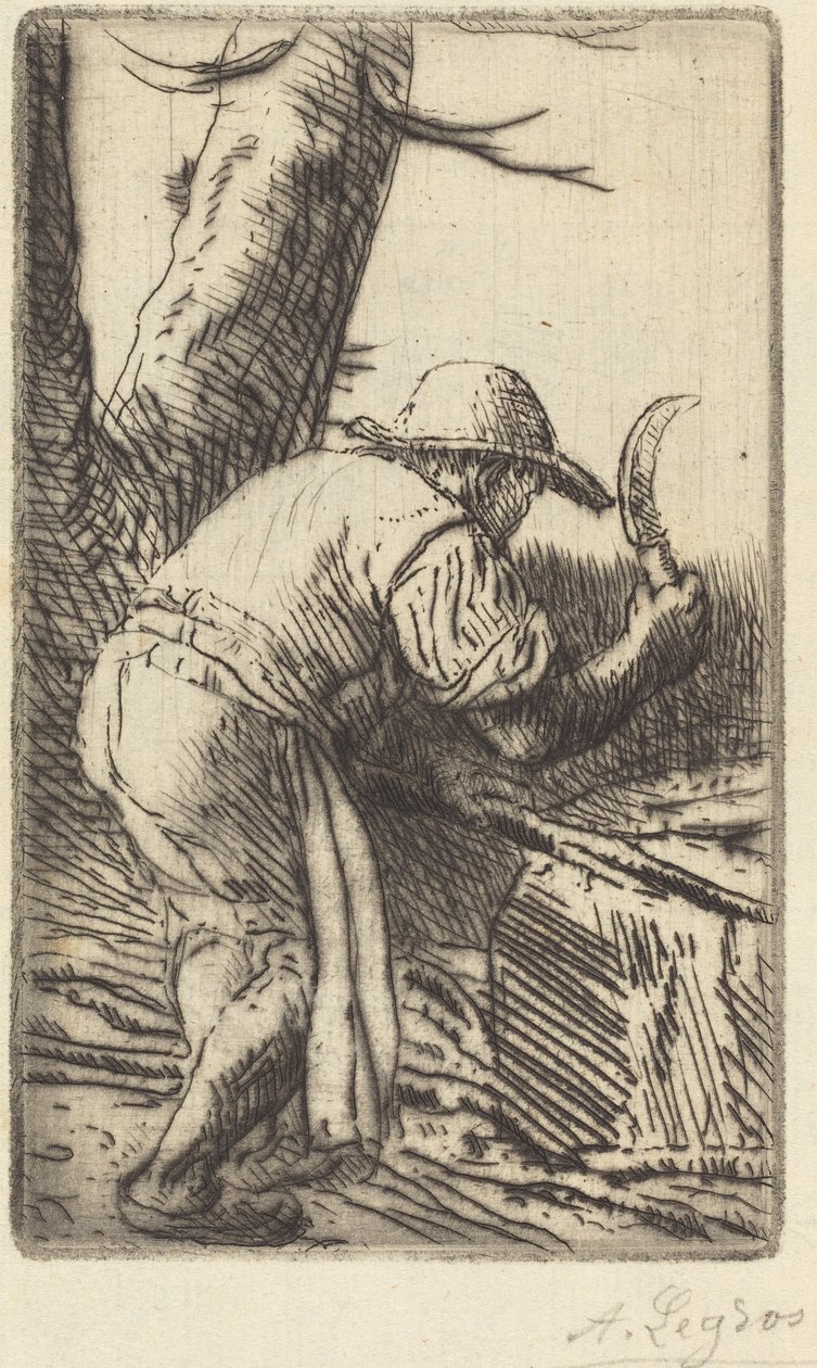 Zweigschneider von Alphonse Legros