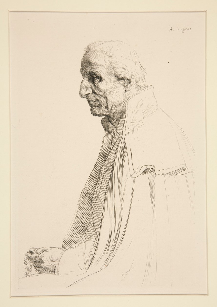Alter Spanier von Alphonse Legros
