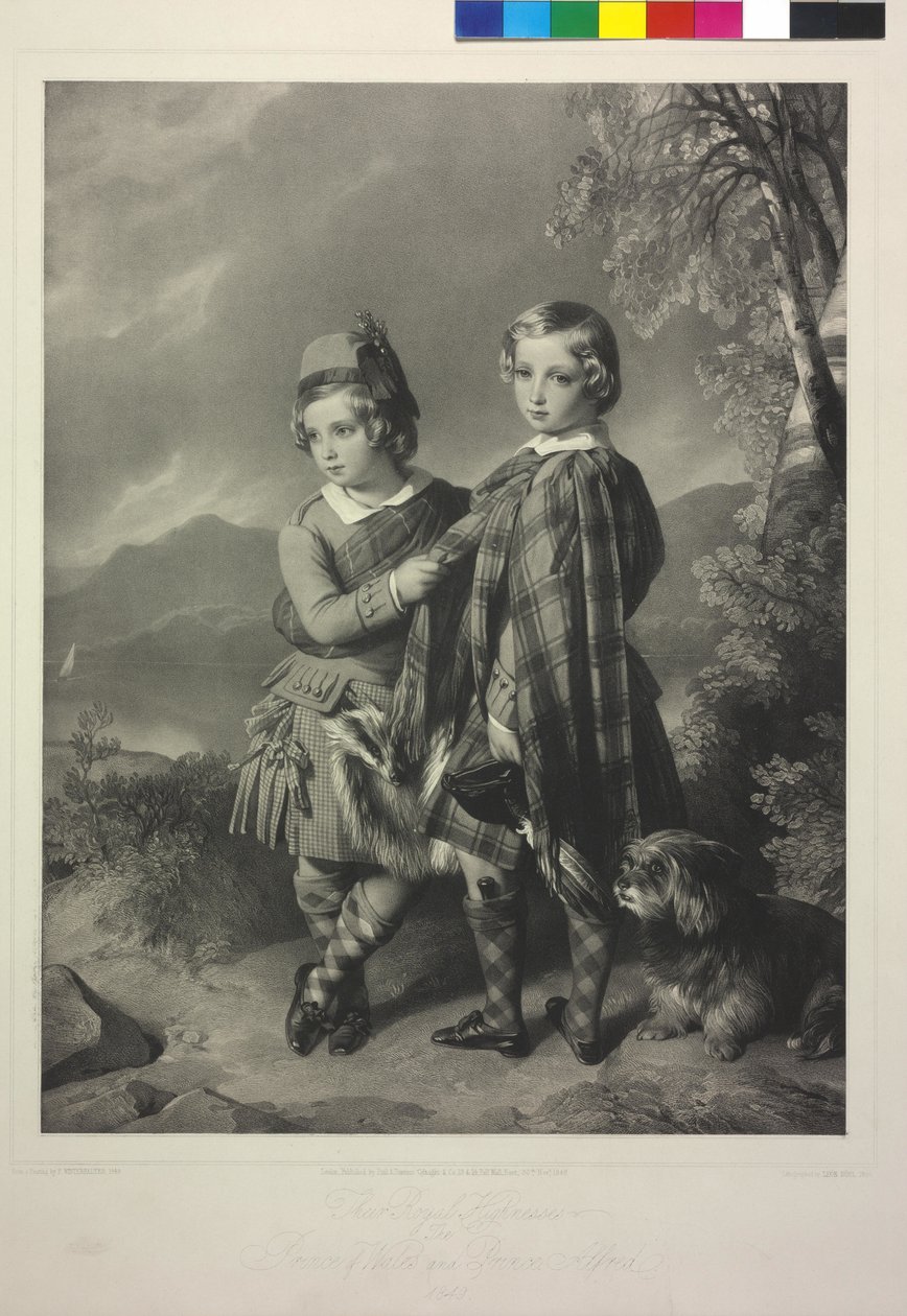 König von England Eduard VII. von Alphonse Leon Noel