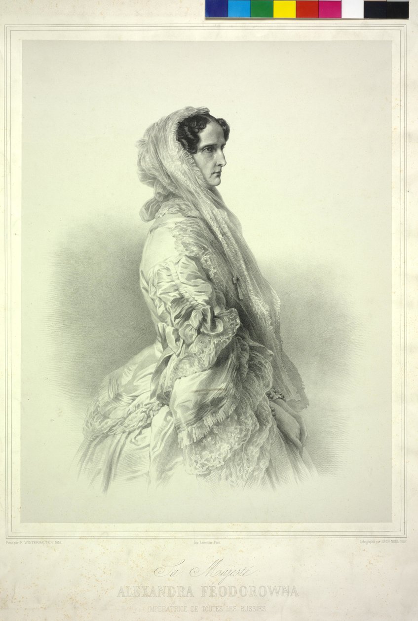 Prinzessin von Preußen Charlotte von Alphonse Leon Noel
