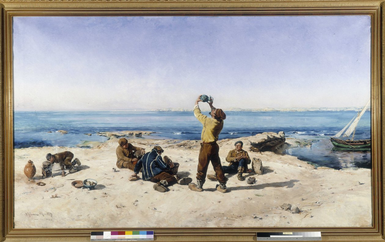 Das Fischeressen oder La Regalade von Alphonse Moutte