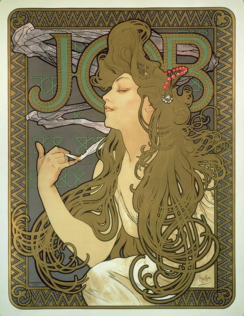 JOB von Alphonse Mucha