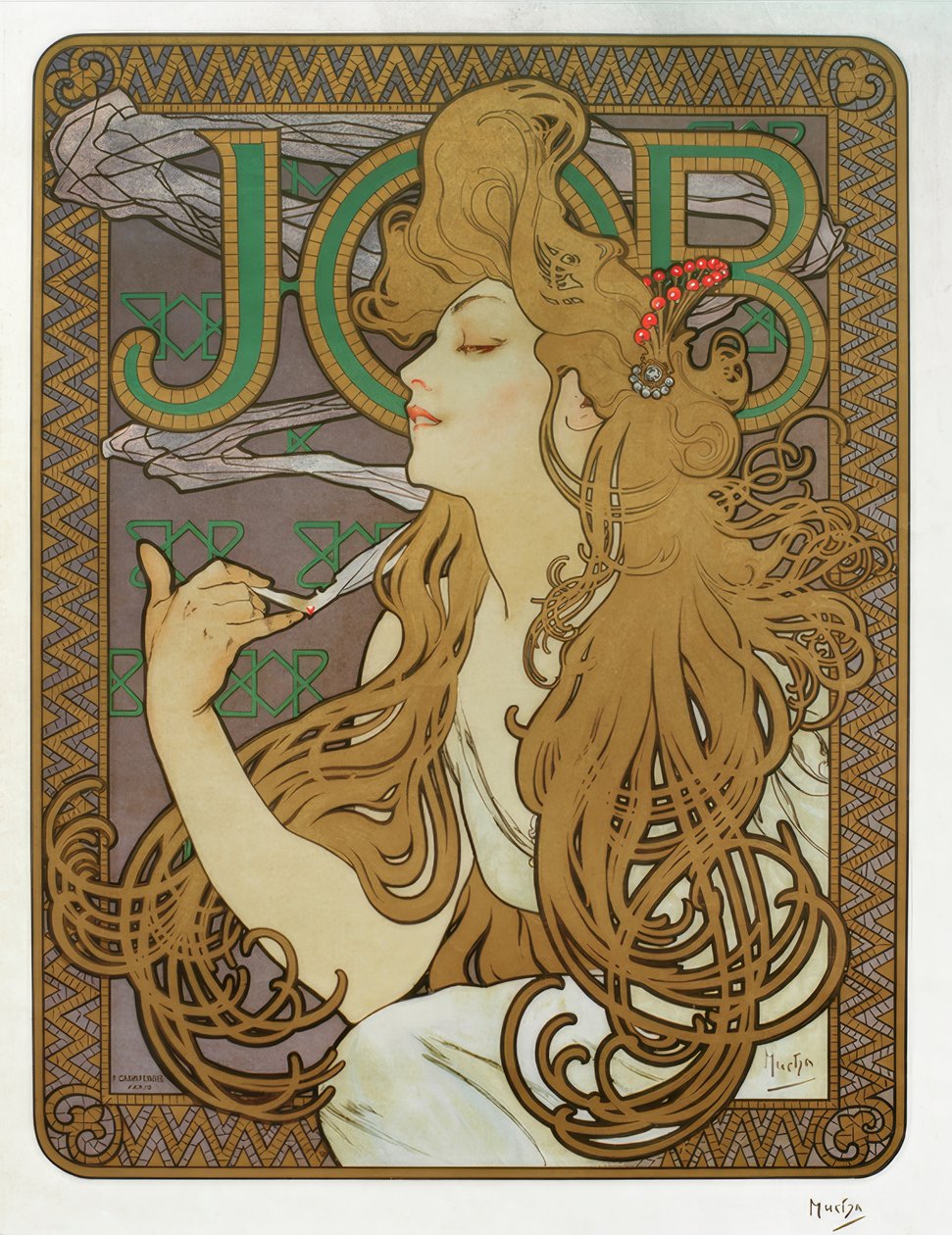 JOB von Alphonse Mucha