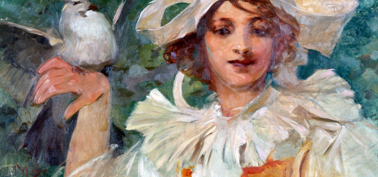 Ohne Titel, ca. 1880-1930 von Alphonse Mucha