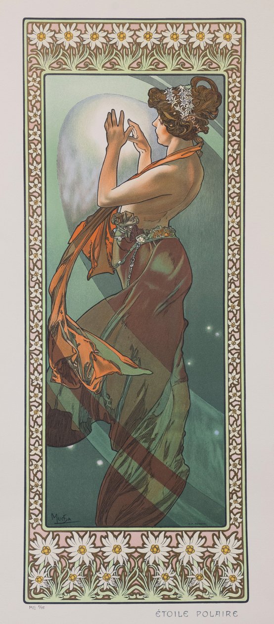 Étoile Polaire von Alphonse Mucha