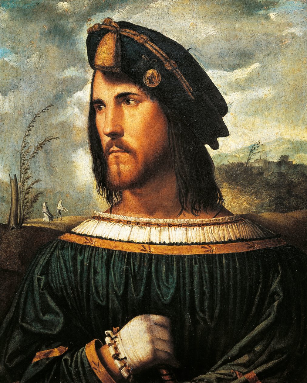 Porträt von Cesare Borgia von Altobello Melone