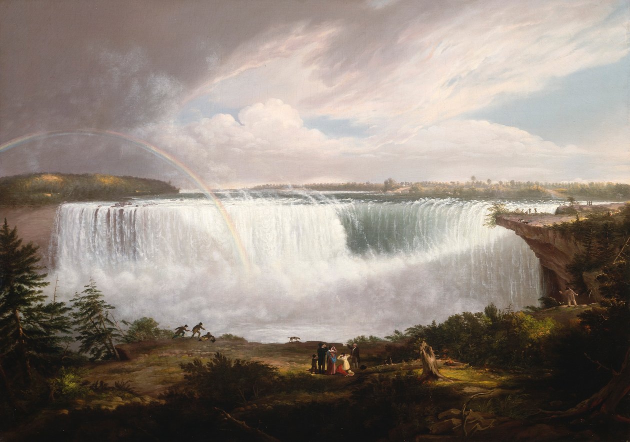 Der Große Hufeisenfall, Niagara von Alvan Fisher