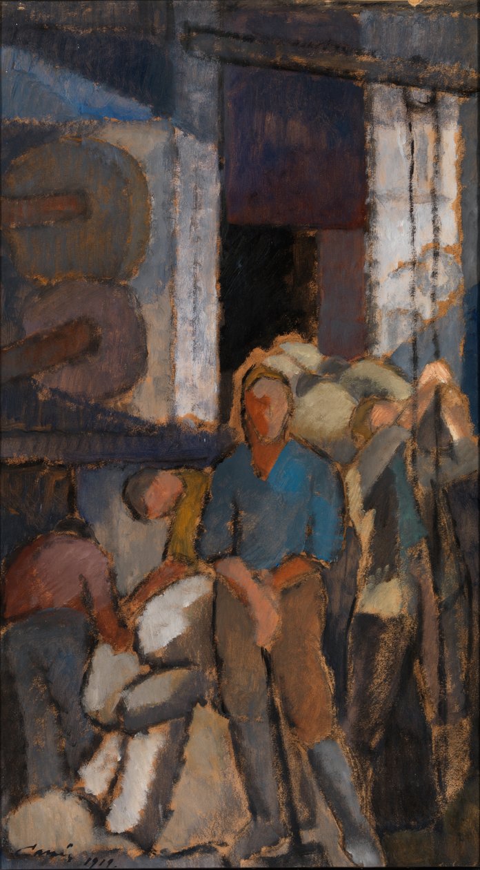 In der Fabrik von Alvar Cawén