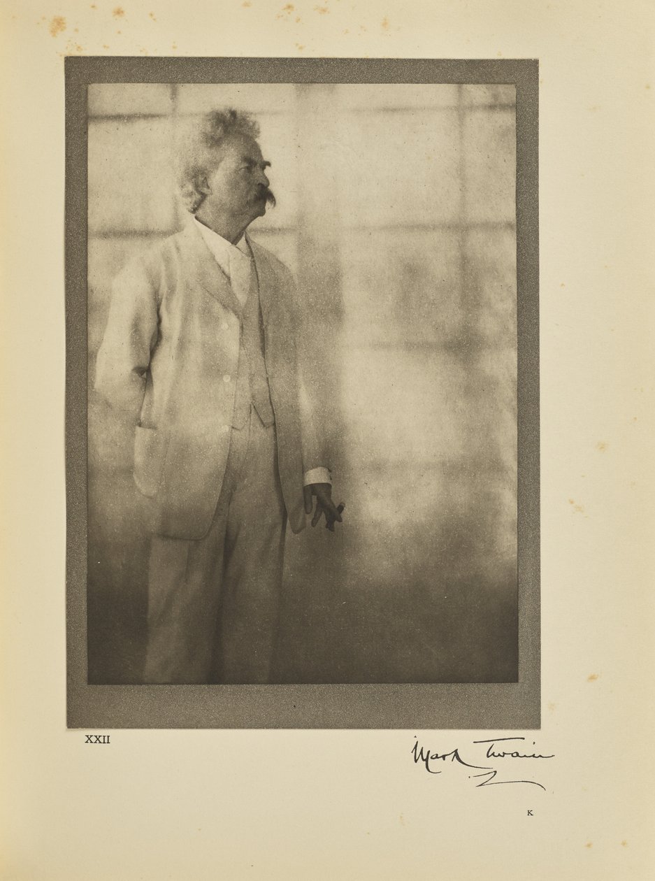 Mark Twain (Samuel Langhorne Clemens) von Alvin Langdon Coburn