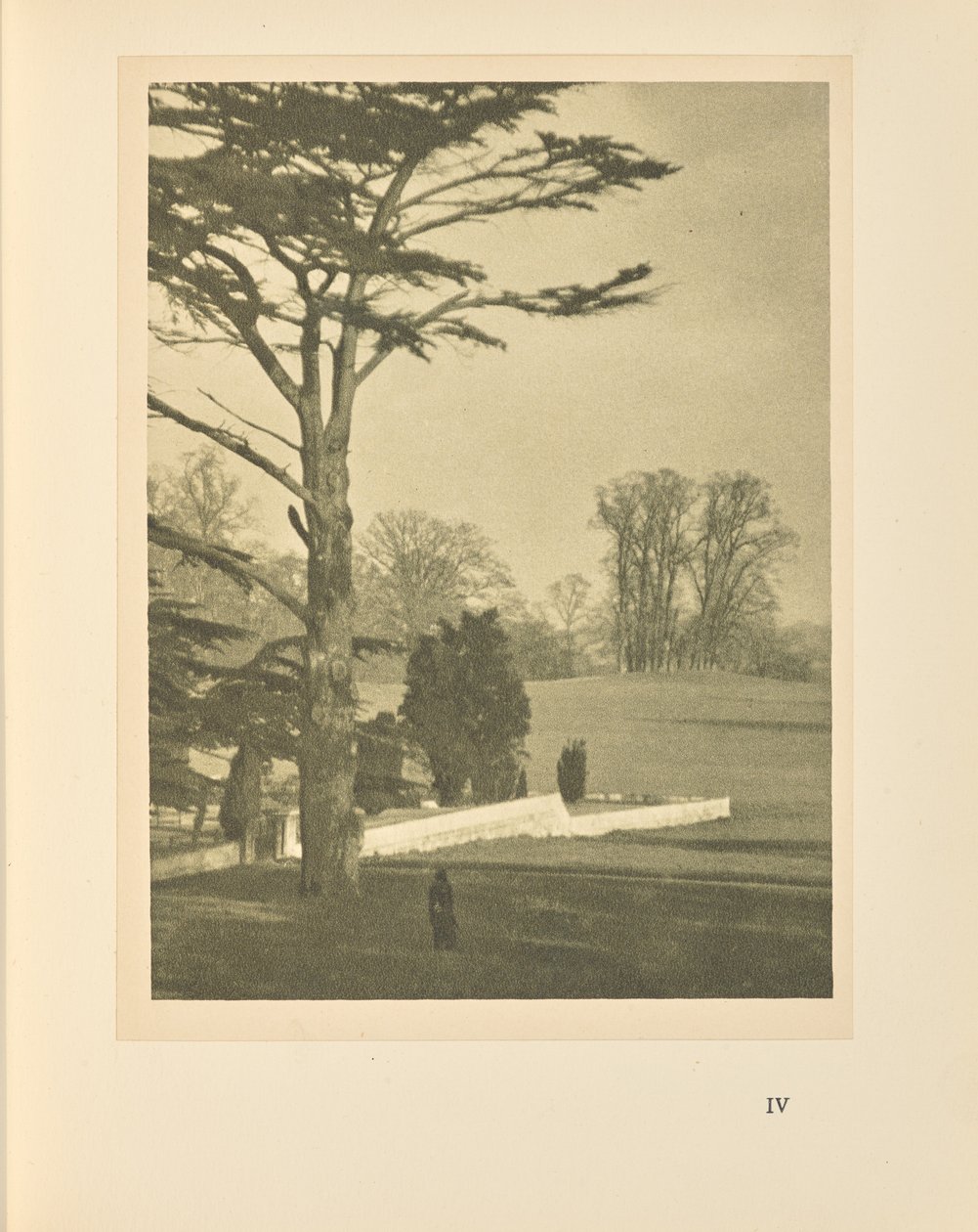 Am Rand des Gartens von Alvin Langdon Coburn
