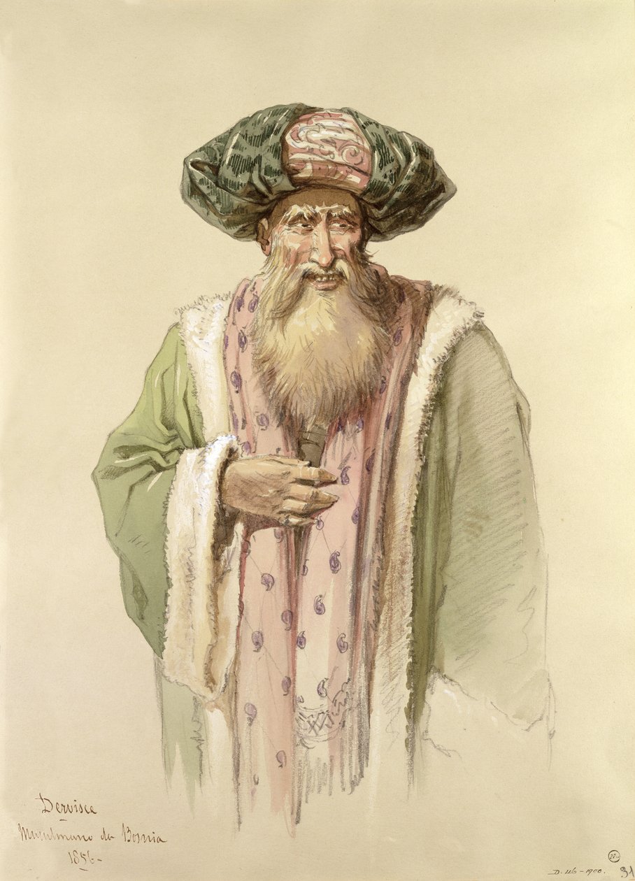 Derwisch - aus Bosnien von Amadeo Preziosi